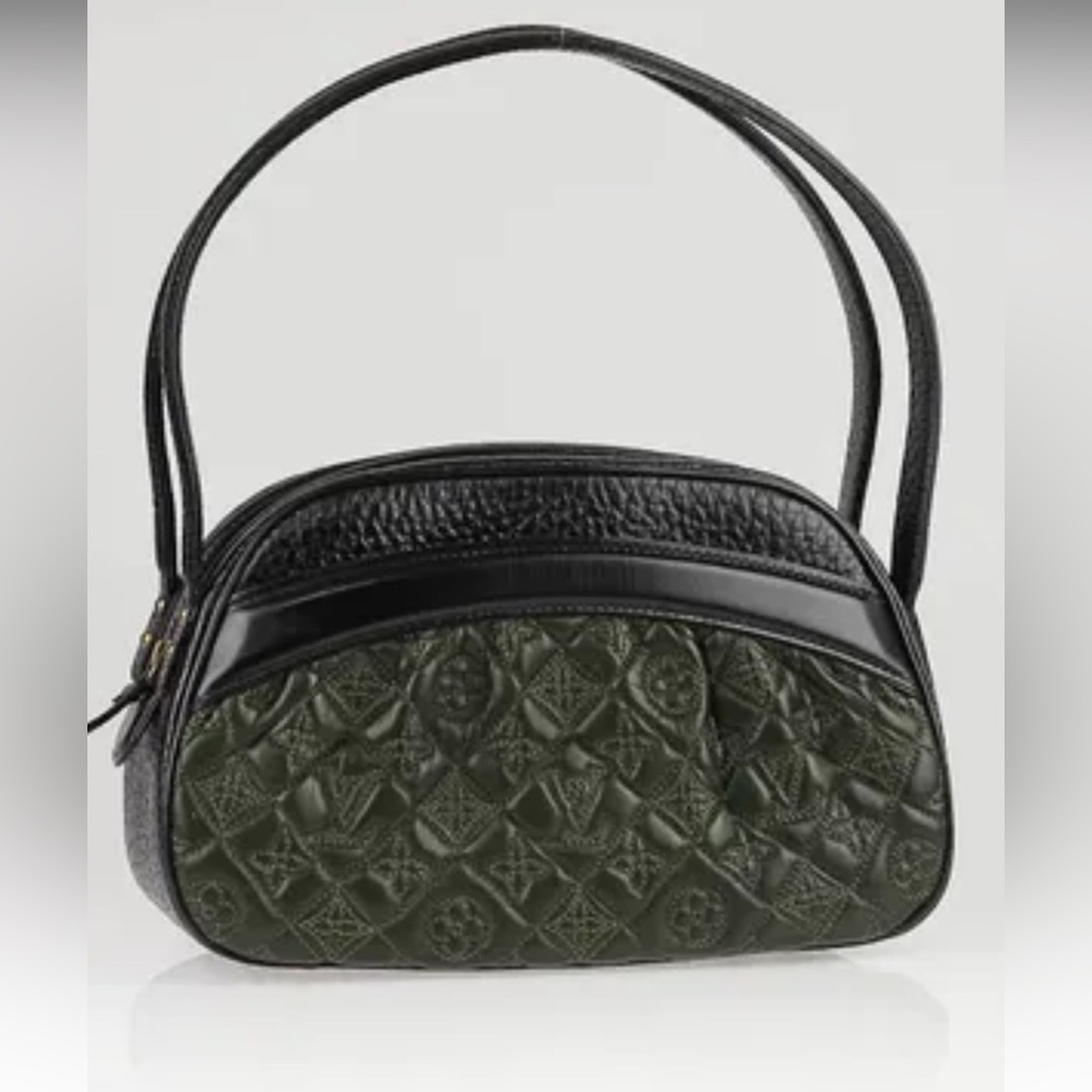 LOUIS VUITTON
Limited Edition Green Monogram Klara Vienna Bag. Pristine.